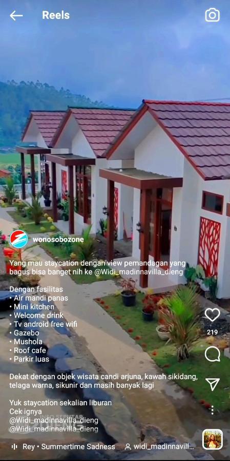 Villa Madinna Dieng Diyeng Ngoại thất bức ảnh